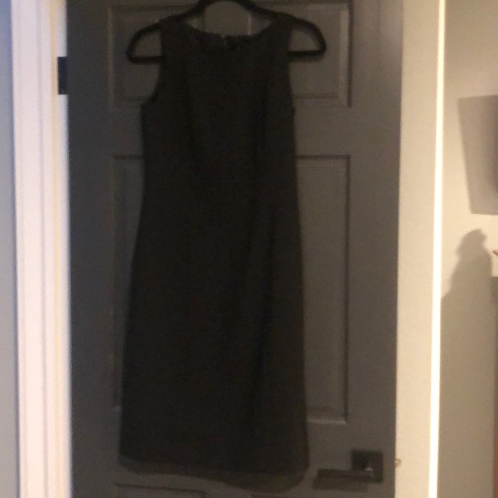 Black Ann Taylor sleeveless dress